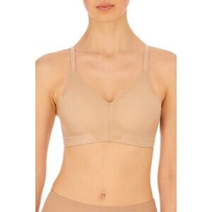 Natori Bra Side‎ Effect Wireless Cafe Nude Full Coverage Slims 32C Style 735332
